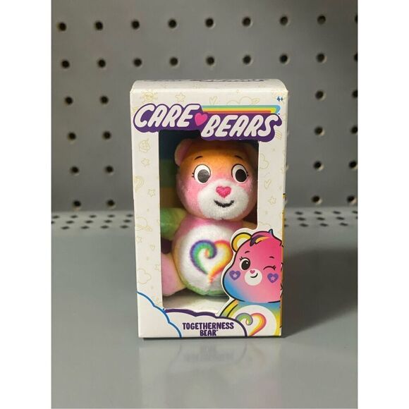 NEW Care Bears TOGETHERNESS Bear Micro Mini Plush Stuffed Animal - Picture 4 of 4